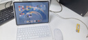 ZHISIHUI適用華為平板matepad11.5/11.5s/Air11.5藍牙鍵盤(pán)鼠標套裝 磁吸分離保護殼 智能觸控背光鍵盤(pán) 白色 曬單實(shí)拍圖