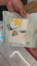 十月結晶嬰兒紗布方巾6層2條裝印花口水巾純棉洗臉洗澡30*30cm 曬單實(shí)拍圖
