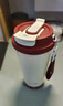 富光拾喜（FUGURNG BESTJOY）咖啡杯全自動(dòng)攪拌杯316不銹鋼保溫杯磁力電動(dòng)沖咖啡奶粉400ml 曬單實(shí)拍圖