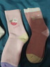 尼多熊嬰兒襪子秋冬a類(lèi)棉襪可愛(ài)女童襪無(wú)骨兒童襪嬰兒襪透氣舒適襪子 曬單實(shí)拍圖