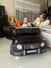 邁多熊奔馳大g兒童電動(dòng)車(chē)可坐大人雙人小孩車(chē)四輪越野遙控玩具電動(dòng)汽車(chē) 高配黑：四驅+超大電瓶+遙控皮座 曬單實(shí)拍圖