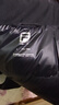 FILA斐樂(lè )90鵝絨高蓬飛羽中長(cháng)款羽絨服運動(dòng)外套男 深黑-BK L 曬單實(shí)拍圖