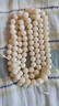彩荷菩提根手串108顆素珠 男女款佛珠文玩念珠手鏈項鏈 曬單實(shí)拍圖