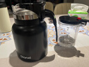 天喜（TIANXI）飄逸杯泡茶壺家用不銹鋼保溫壺辦公室茶水分離茶壺泡茶壺 典雅黑飄逸壺750ml 曬單實(shí)拍圖