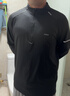 迪卡儂運動(dòng)T恤男秋冬訓練健身服保暖跑步速干長(cháng)袖上衣經(jīng)典黑XL 5315532 曬單實(shí)拍圖