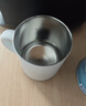 膳魔師（THERMOS）保溫杯340ml男女士?jì)和R克咖啡杯生日年會(huì )新年禮物JDG-351白色 曬單實(shí)拍圖