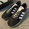 adidas「T頭鞋」VL COURT復古休閑板鞋德訓鞋男女阿迪達斯輕運動(dòng)   黑色/白色   42.5 曬單實(shí)拍圖