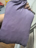 無(wú)印良品100%全棉酒店隔臟睡袋純棉單雙人可水洗出差旅行便攜一體被套床單 典雅紫【100%全棉 深度隔臟】 200x210cm 曬單實(shí)拍圖