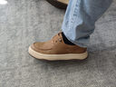 紅蜻蜓休閑鞋男時(shí)尚板鞋男鞋戶(hù)外駕車(chē)鞋舒適復古工裝鞋WTA25041 黃棕39 曬單實(shí)拍圖