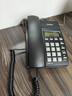 飛利浦（PHILIPS）電話(huà)機座機 固定電話(huà) 辦公家用 免提通話(huà) 免電池 來(lái)電顯示 CORD040黑色 曬單實(shí)拍圖