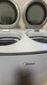 美的（Midea）雙子座 波輪洗衣機全自動(dòng) 1KG迷你內衣洗 分區洗衣機 專(zhuān)業(yè)除菌螨 MNBB10VH70E 以舊換新 曬單實(shí)拍圖