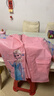 迪士尼（Disney）兒童雨衣女童寶寶卡通雨披學(xué)生輕便帶背包位防水幼兒園公主小女孩 22173披風(fēng)款 EVA款 冰雪粉色 M/建議身高110-120cm 曬單實(shí)拍圖