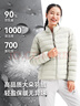 拓路者輕薄立領(lǐng)羽絨服女冬季新款輕薄羽絨外套戶(hù)外登山服徒步穿搭上衣 曬單實(shí)拍圖