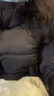 三彩【防水易打理】2025冬季新款連帽羽絨服90白鴨絨面包服M 經(jīng)典黑 非特白絨 XS 150/76A 曬單實(shí)拍圖