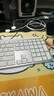 羅技（Logitech）大師系列 MX Keys S無(wú)線(xiàn)藍牙鍵盤(pán) 超薄全尺寸 人體工學(xué) 智能背光 預設指令升級 帶無(wú)線(xiàn)接收器 白色 曬單實(shí)拍圖