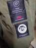 Levi's李維斯情侶同款簡(jiǎn)約休閑輕薄防寒舒適保暖羽絨服休閑外套 深綠色 L 女生建議拍小一碼 曬單實(shí)拍圖