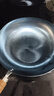 章?tīng)钤虑鹗止よF鍋炒鍋鍛打鐵鍋老式家用炒鍋不易粘鍋無(wú)涂層燃氣灶32CM 曬單實(shí)拍圖