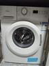 美的（Midea）滾筒洗衣機全自動(dòng) 8公斤家用超薄 小型租房用 巴氏除菌 MG80V01JPY 以舊換新 國家補貼 京東自營(yíng) 曬單實(shí)拍圖