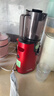 蒙達榨汁機汁渣分離果汁機原汁機SJ-12小型家用大口徑全自動(dòng)榨汁豆漿機 【升級款】輕奢紅 曬單實(shí)拍圖