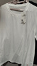 京東京造紅點(diǎn)10A抗菌短袖T恤圓領(lǐng)純棉打底衫男內搭衣服新年 白色 XL 曬單實(shí)拍圖