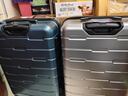 外交官可擴容拉桿旅行箱大容量密碼登機箱TC-685T 磨砂藍-可擴展 26英寸 -適用長(cháng)途【需托運】 曬單實(shí)拍圖