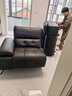 芝華仕頭等艙海岸線(xiàn)30178半青皮零靠墻電動(dòng)沙發(fā)黑色2.93m輕奢直排沙發(fā) 曬單實(shí)拍圖