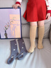 成長(cháng)寄嬰兒襪子冬季加厚純棉保暖高筒過(guò)膝加絨新生兒寶寶秋冬蓄熱長(cháng)筒襪 曬單實(shí)拍圖