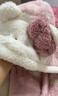 戴維貝拉（DAVE＆BELLA）HelloKitty聯(lián)名兒童睡衣冬季女童家居服套裝法蘭絨 曬單實(shí)拍圖