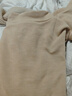 莫代爾中高領(lǐng)保暖內衣女含羊絨蠶絲磨絨時(shí)尚秋衣秋褲女士套裝打底衣膚L 曬單實(shí)拍圖