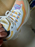 斯凱奇女鞋透氣網(wǎng)面休閑鞋增高老爹鞋復古運動(dòng)熊貓鞋 8730066-WYL 6.5 曬單實(shí)拍圖