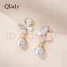Qlady新年蝴蝶耳夾女無(wú)耳洞耳環(huán)2025年氣質(zhì)高級感耳飾獨特耳墜生日禮物 曬單實(shí)拍圖