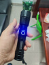 曼戈途強光手電筒變焦充電TYPE-C戶(hù)外照明遠射高亮軍專(zhuān)家用巡邏野外生存 12%選豪華版【超續航GT2激光進(jìn)口芯】26650雙鋰電 電量顯示/穿天炮200000//知了猴流明 曬單實(shí)拍圖