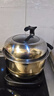 Debo德鉑湯鍋28cm不銹鋼三層蒸鍋燃氣電磁爐通用 曬單實(shí)拍圖