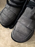 OETZI高幫雪地靴冬季皮毛一體保暖厚底短靴情侶同款丑萌棉鞋 咖色 42 曬單實(shí)拍圖