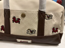 Champion丁禹兮同款馬年系列冠軍斜挎包25秋冬波士頓單肩包 棕色 均碼 曬單實(shí)拍圖