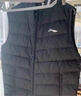 李寧（LI-NING）鴨絨保暖馬甲男女款背心開(kāi)衫拉鏈立領(lǐng)修身運動(dòng)通勤戶(hù)外百搭外套 曬單實(shí)拍圖