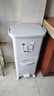 ABEPC垃圾桶帶蓋42L家用廚房大容量分類(lèi)干濕分離萬(wàn)向輪日式雙層帶內桶 曬單實(shí)拍圖