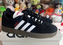adidas「T頭鞋」VL COURT復古休閑板鞋德訓鞋男女阿迪達斯輕運動(dòng)   黑色/白色   43 曬單實(shí)拍圖