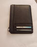 GIOIO日本進(jìn)口品質(zhì)卡包男女小巧真皮卡片包一片式多卡位駕駛證卡套夾迷 咖啡【拉鏈款】 曬單實(shí)拍圖