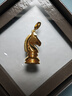 周大福國際象棋馬 騎士馬PLUS版足金黃金吊墜女EOF2142新年禮物 約8.7g計價(jià)(工費880) 曬單實(shí)拍圖