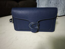 蔻馳（COACH）【品牌直供】專(zhuān)柜款女士TABBY小號單肩斜挎包深藍色CJ350禮物 曬單實(shí)拍圖