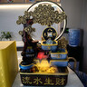 怡飾假山風(fēng)水輪桌面流水擺件循環(huán)水風(fēng)車(chē)招財客廳玄關(guān)辦公室生財收銀臺 日進(jìn)斗金-小號【普通款】 曬單實(shí)拍圖