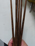 炊大皇 雞翅木筷子家用無(wú)漆無(wú)蠟高檔木質(zhì)筷子5雙家庭套裝快子實(shí)木圓筷 曬單實(shí)拍圖