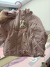 班喜迪女童棉服外套秋裝2025新款洋氣時(shí)髦寶寶連帽棉衣秋季童裝兒童棉襖 粉色 90 cm 曬單實(shí)拍圖
