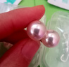 天然淡水珍珠蚊香盤(pán)耳夾無(wú)痛無(wú)耳洞耳飾高級感氣質(zhì)耳環(huán)女簡(jiǎn)約百搭 天然珍珠9mm耳夾【銀色】一對 曬單實(shí)拍圖
