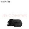 蔻馳（COACH）男士時(shí)尚經(jīng)典百搭簡(jiǎn)約雙肩包背包 青銅色硬件/炭黑色/黑色CCQ49QBMI5 曬單實(shí)拍圖