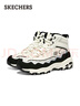 斯凱奇（Skechers）新年禮物貝殼熊女鞋百搭高幫女靴厚底增高老爹鞋戶(hù)外運動(dòng)鞋168026 曬單實(shí)拍圖