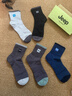 JEEP襪子男冬季【100%純棉+10A抗菌】防臭全棉男襪運動(dòng)耐磨中筒休閑襪 曬單實(shí)拍圖