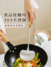 樹(shù)可櫸木蘑菇鍋鏟不銹鋼鏟子炒菜勺炒勺家用鏟食品級鐵鏟中式鐵鍋鏟勺 曬單實(shí)拍圖