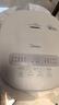 美的（Midea）電飯煲 0涂層電飯鍋4升 316L不銹鋼內膽3-4人家用多功能無(wú)涂層微壓智能預約MB-RE476S 曬單實(shí)拍圖